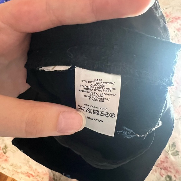 Ann Taylor Floral Tweed Shell Top And Shorts 2 Pc Matching Set Size 8/10 Cotton - Picture 5 of 9